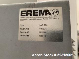 Erema KAG Fully Automatic Recycling System for Edge Trim