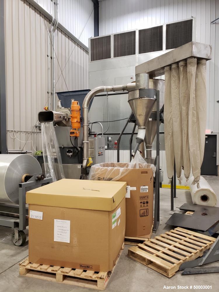 Used Erema Automatic Edge Trim Recycling System