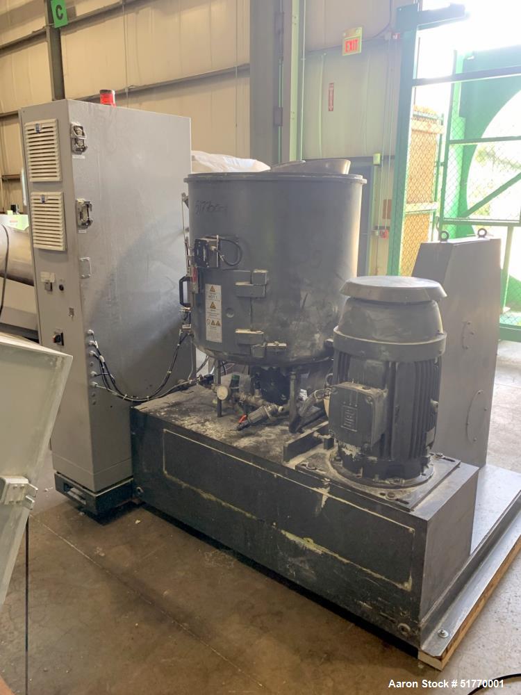Used EREMA Continuous Agglomerator Plastic Recycling System