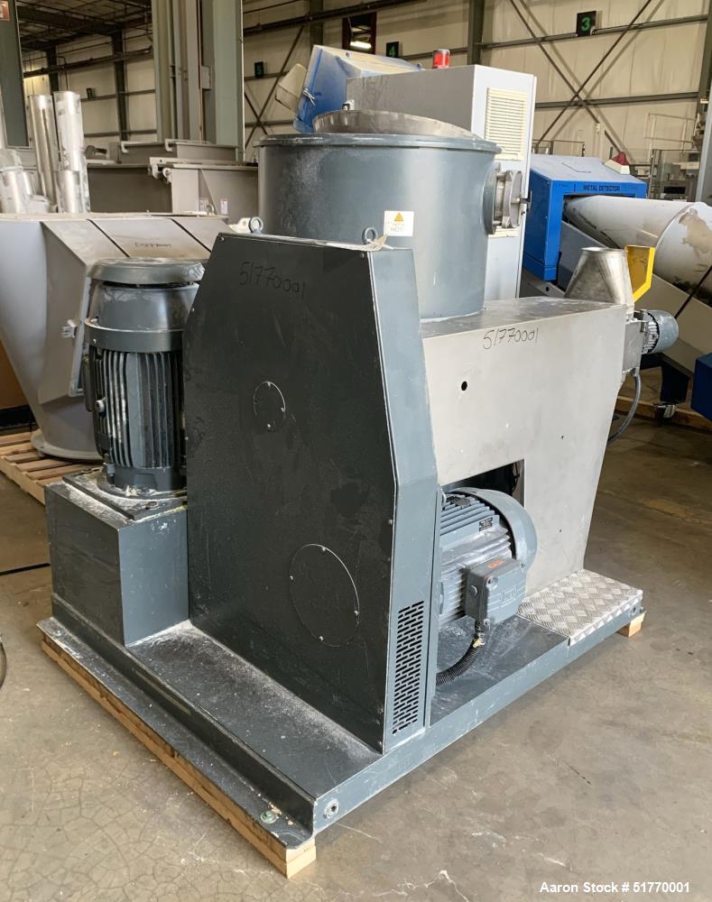 Used EREMA Continuous Agglomerator Plastic Recycling System