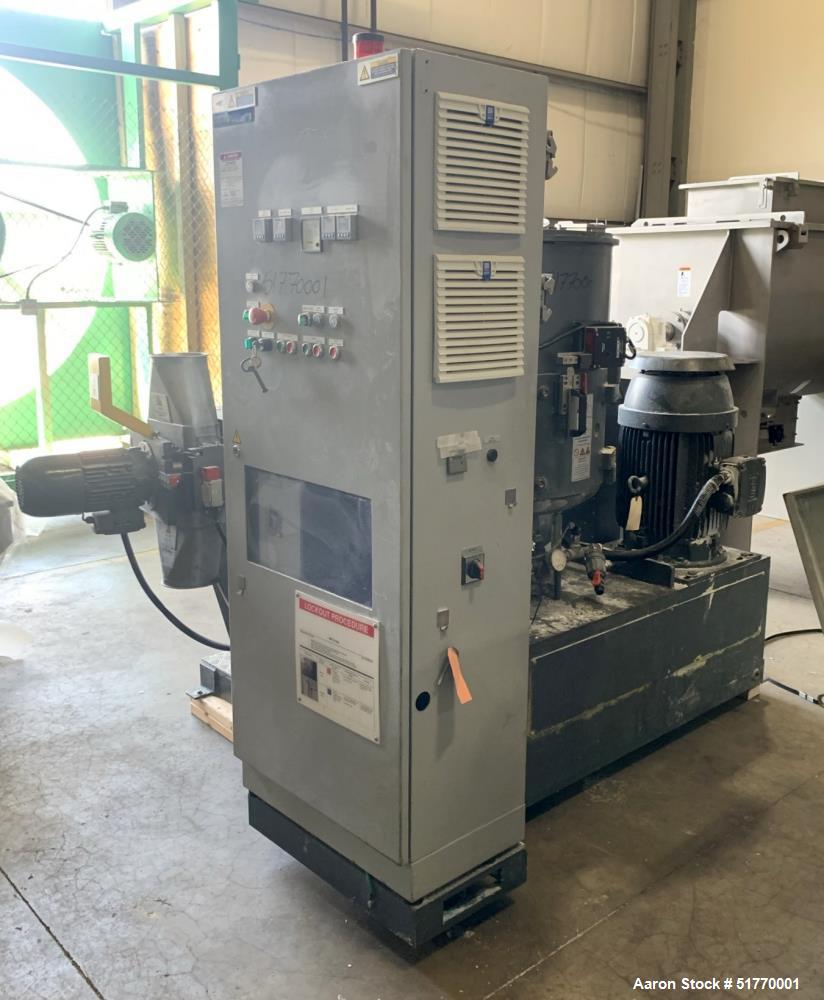 Used EREMA Continuous Agglomerator Plastic Recycling System