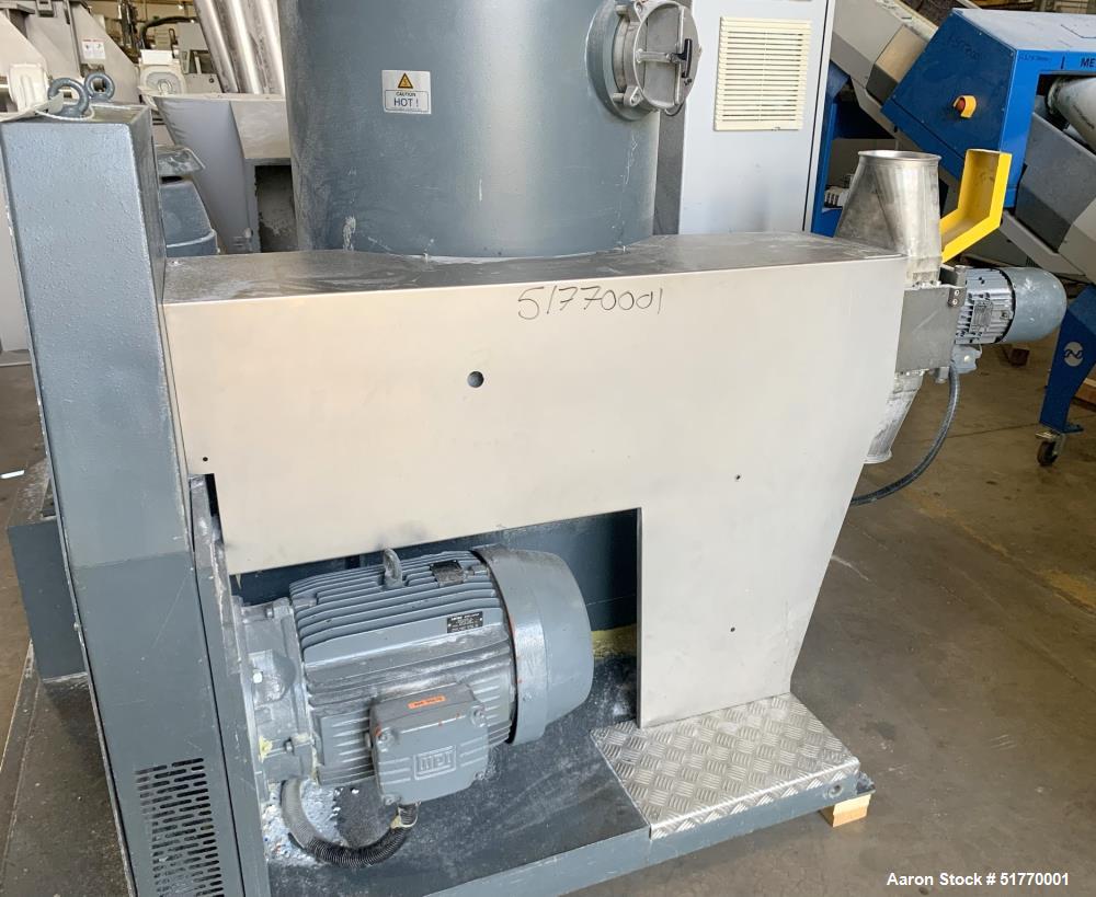 Used EREMA Continuous Agglomerator Plastic Recycling System