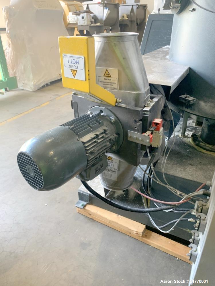 Used EREMA Continuous Agglomerator Plastic Recycling System