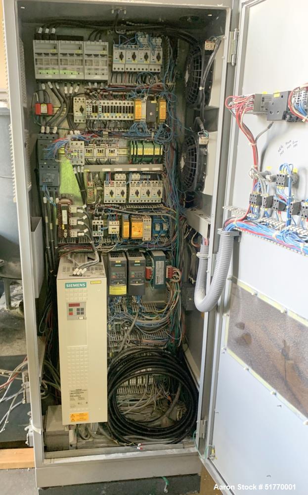 Used EREMA Continuous Agglomerator Plastic Recycling System