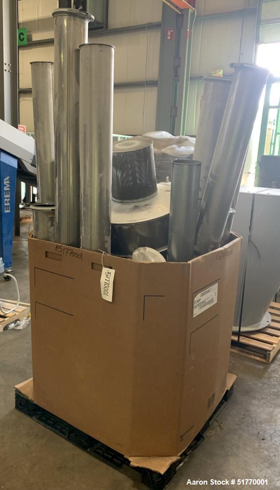 Used EREMA Continuous Agglomerator Plastic Recycling System