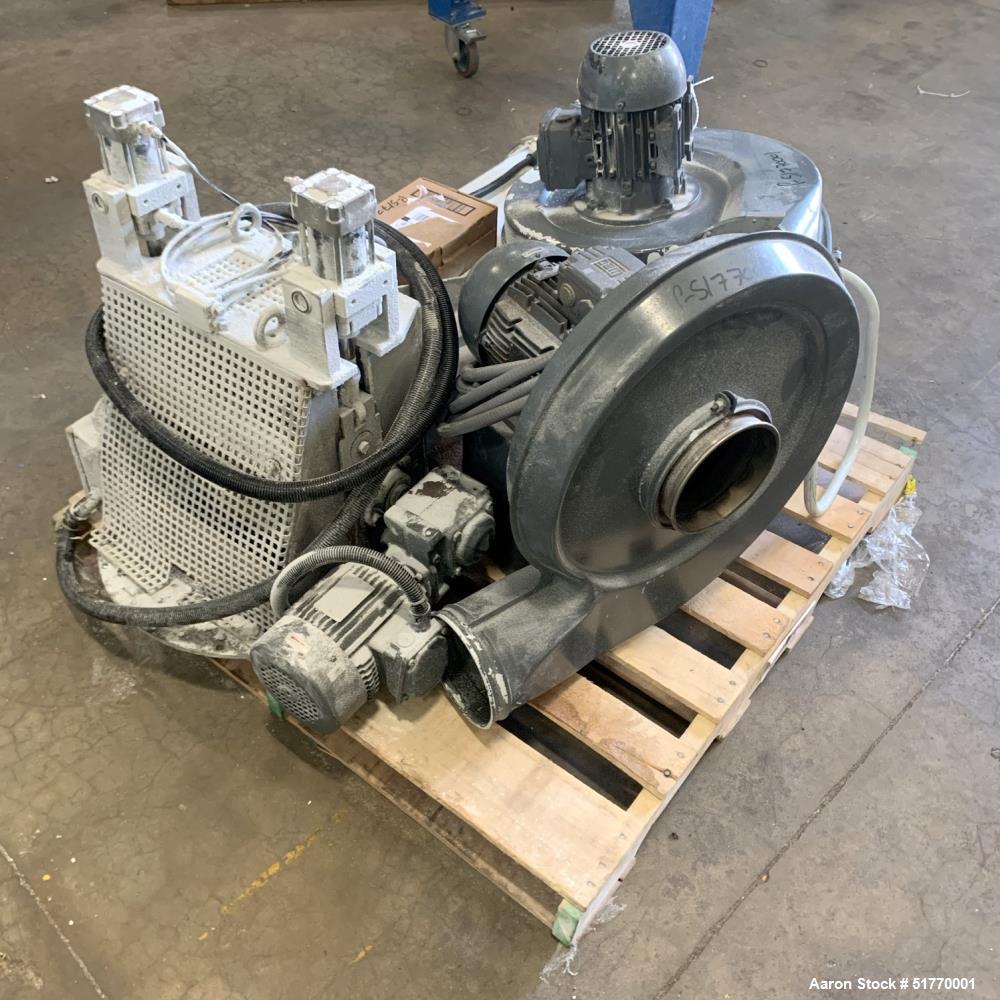 Used EREMA Continuous Agglomerator Plastic Recycling System