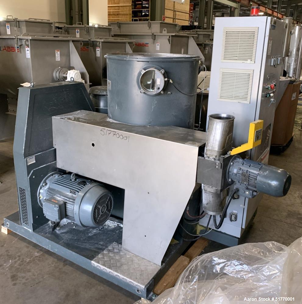 Used EREMA Continuous Agglomerator Plastic Recycling System