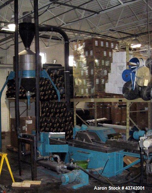 Used Erema Plastic Recycling Plant, Model RM63T