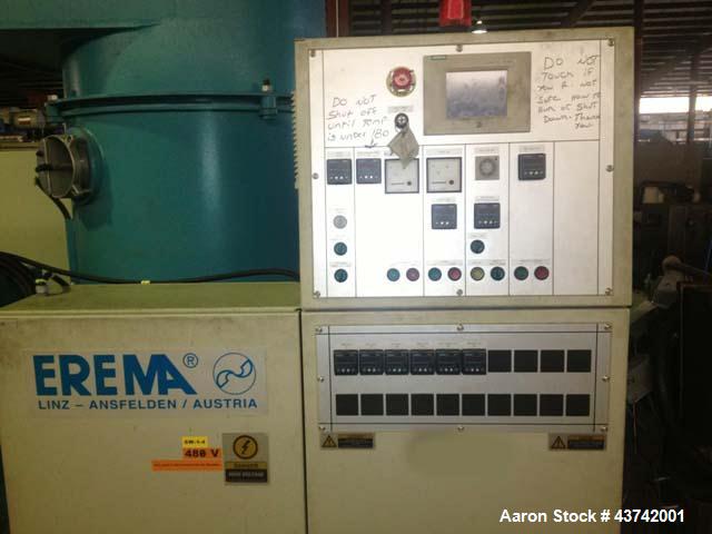 Used Erema Plastic Recycling Plant, Model RM63T