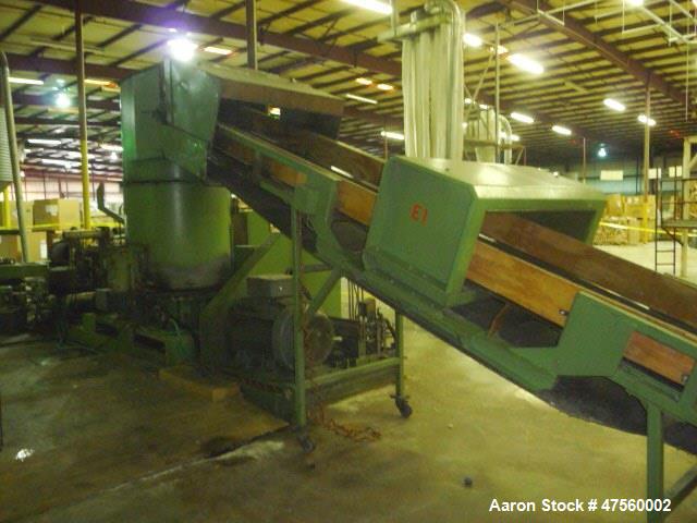 Used Erema Film/Fiber Pelletizing Line.
