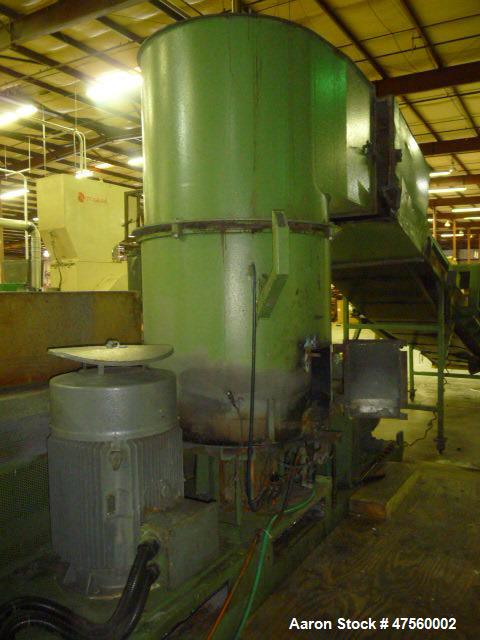 Used Erema Film/Fiber Pelletizing Line.