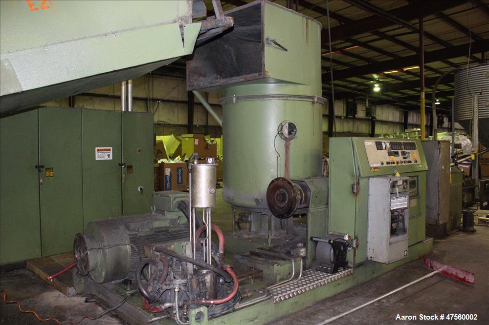 Used Erema Film/Fiber Pelletizing Line.