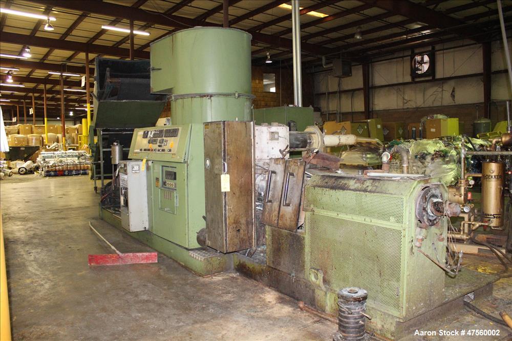 Used Erema Film/Fiber Pelletizing Line.