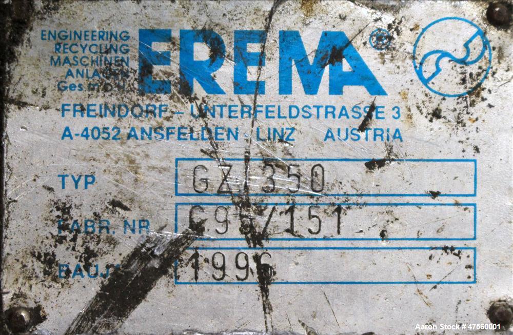 Used Erema Film/Fiber Pelletizing Line