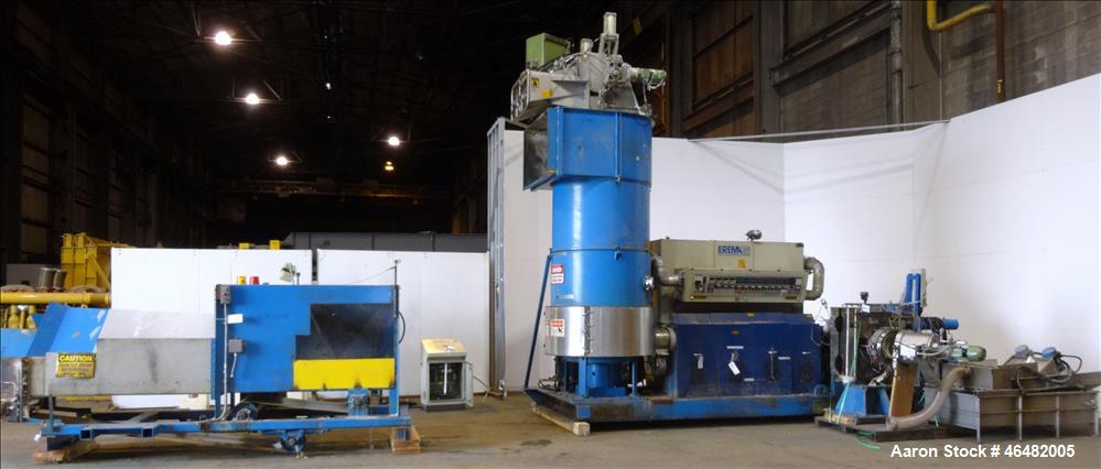 Used Erema Plastic Recycling Line