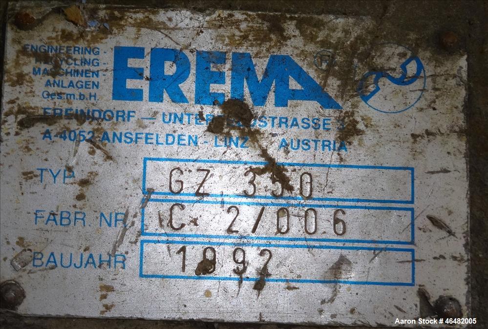 Used- Erema Plastic Recycling Line
