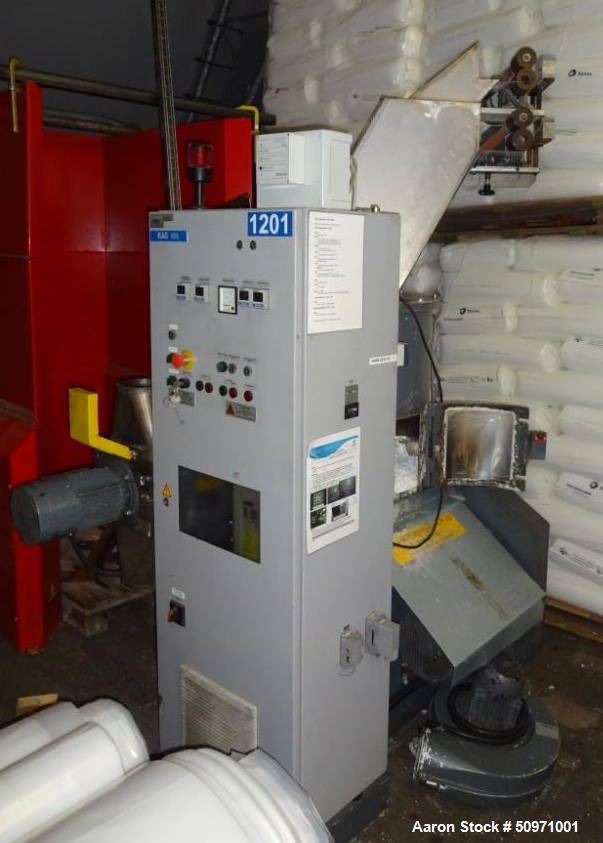 Used Erema Edge Trim Plastic Recycling Line, Type KAG 605
