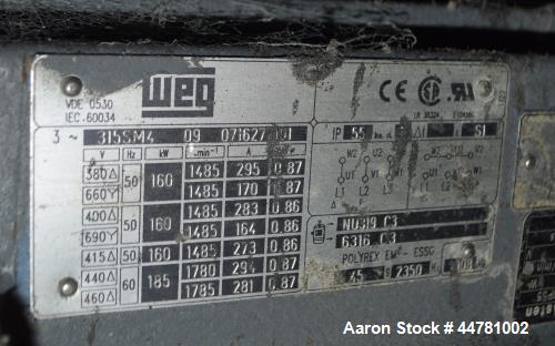Used Erema PC-TVE Plastic Recycling System