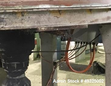 Used- Erema Plastic Recycling Line, Model RB120FVE. 12 zone, auto die change, hot die face cutter, model HG242P. 2 stage dew...