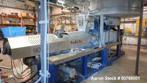 Used MAS 90mm Twin Screw Pelletizing Line