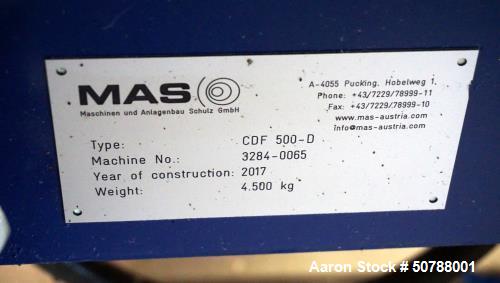 Used- MAS 90mm Twin Screw Pelletizing Line