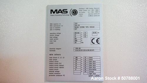 Used MAS 90mm Twin Screw Pelletizing Line