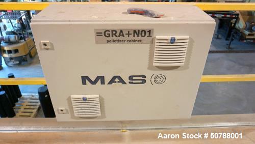 Used MAS 90mm Twin Screw Pelletizing Line