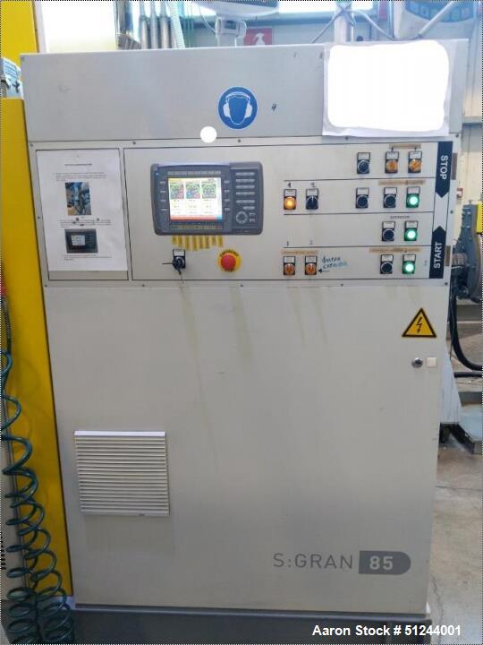 Used NGR-Next Generation Recycling S-Gran 85 HD Plastic Recycling Line