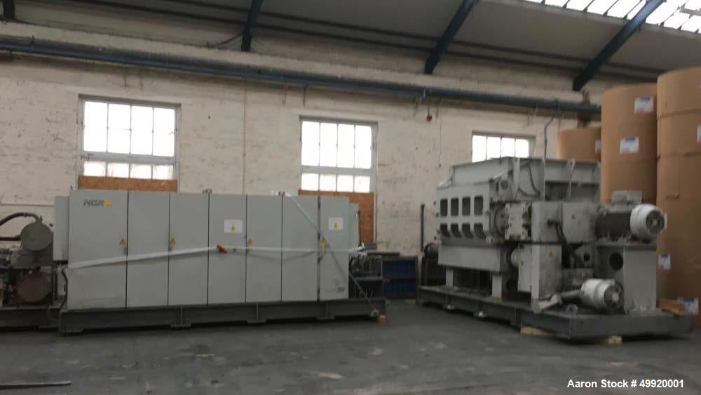 Used NGR Next Generation Underwater Granulation Recycling Line.