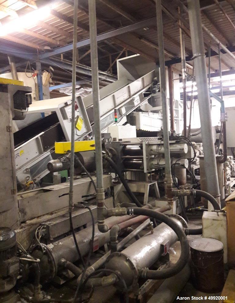 Used NGR Next Generation Underwater Granulation Recycling Line.