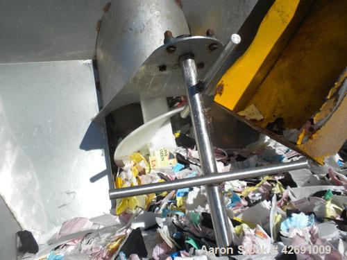 Used Polymer Recovery Systems PlastiCycler System Consisting Of: (1) Plasticycler continuious washer and dryer. Approximate 46’’ diameter x 270’’ long stainless steel perforated tube, (5) 48’’ long s...