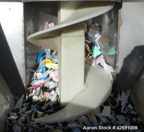 Used Polymer Recovery Systems PlastiCycler System Consisting Of: (1) Plasticycler continuious washer and dryer. Approximate 46’’ diameter x 270’’ long stainless steel perforated tube, (5) 48’’ long s...