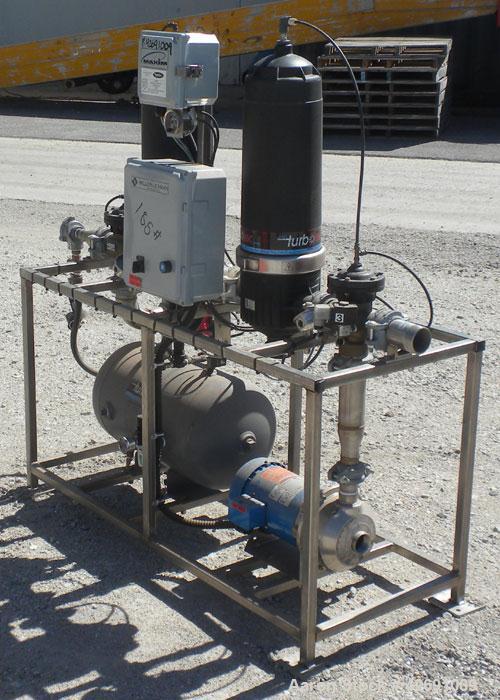 Used Polymer Recovery Systems PlastiCycler System Consisting Of: (1) Plasticycler continuious washer and dryer. Approximate 46’’ diameter x 270’’ long stainless steel perforated tube, (5) 48’’ long s...