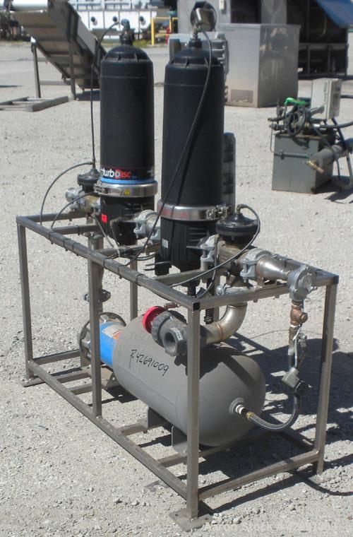 Used Polymer Recovery Systems PlastiCycler System Consisting Of: (1) Plasticycler continuious washer and dryer. Approximate 46’’ diameter x 270’’ long stainless steel perforated tube, (5) 48’’ long s...