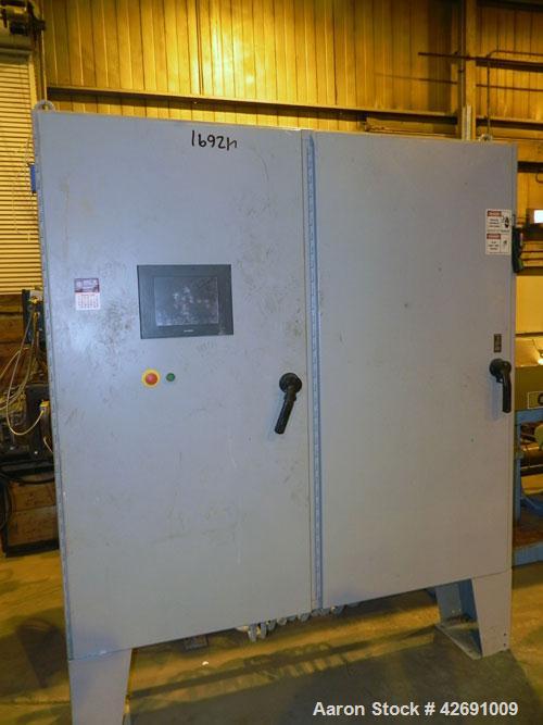 Used Polymer Recovery Systems PlastiCycler System Consisting Of: (1) Plasticycler continuious washer and dryer. Approximate 46’’ diameter x 270’’ long stainless steel perforated tube, (5) 48’’ long s...