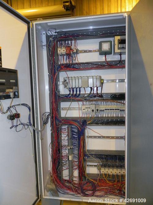 Used Polymer Recovery Systems PlastiCycler System Consisting Of: (1) Plasticycler continuious washer and dryer. Approximate 46’’ diameter x 270’’ long stainless steel perforated tube, (5) 48’’ long s...
