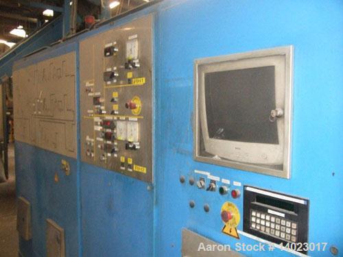 Used Reifenhauser RT1651-1-120-30 Recycling Line.  Vacuum vented.  Comprised of (1) forced feeder, (1) Kreyenborg screen changer; (1) die face cutter, (1) dryer.  50 Hz.