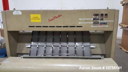 Used Satake SM-820IEP Scanmaster Color Optical Sorter – Precision Sorting, 110V