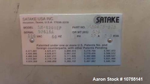 Used Satake SM-820IEP Scanmaster Color Optical Sorter – Precision Sorting, 110V