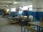 USED: Recycling line for polyethylene films. EuroPlast Film agglomerator/cutter 55 kW, type DV-55; Yekebash extruder 4.72