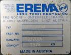 Used Erema Model 1718 TVE-DD-LF Double Vented Barrel with Vacuum System