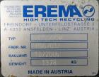 Used- Erema Model 1718 TVE-DD-LF Double Vented Barrel with Vacuum System