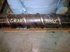 Used Erema Model 1718 TVE-DD-LF Double Vented Barrel with Vacuum System