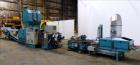 Used Erema Plastic Recycling Line Consisting of: (1) Erema model COAX 100E gran