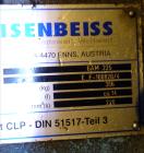 Used Erema Plastic Recycling Line Consisting of: (1) Erema model COAX 100E gran