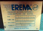 Used Erema Plastic Recycling Line Consisting of: (1) Erema model COAX 100E gran