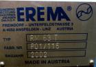 Used Erema Plastic Recycling Plant, Model RM63T