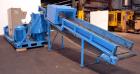 Used Erema Plastic Recycling Plant, Model RM120/35. Consists of (1) Erema model RM120/35 single screw extruder, 4.7’’ (120mm) diameter x 124’’ long screw, approximate 28 to 1 L/D ratio. (10) zone ele...