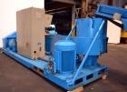 Used Erema Plastic Recycling Plant, Model RM120/35. Consists of (1) Erema model RM120/35 single screw extruder, 4.7’’ (120mm) diameter x 124’’ long screw, approximate 28 to 1 L/D ratio. (10) zone ele...