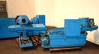 Used Erema Plastic Recycling Plant, Model RM120/35. Consists of (1) Erema model RM120/35 single screw extruder, 4.7’’ (120mm) diameter x 124’’ long screw, approximate 28 to 1 L/D ratio. (10) zone ele...